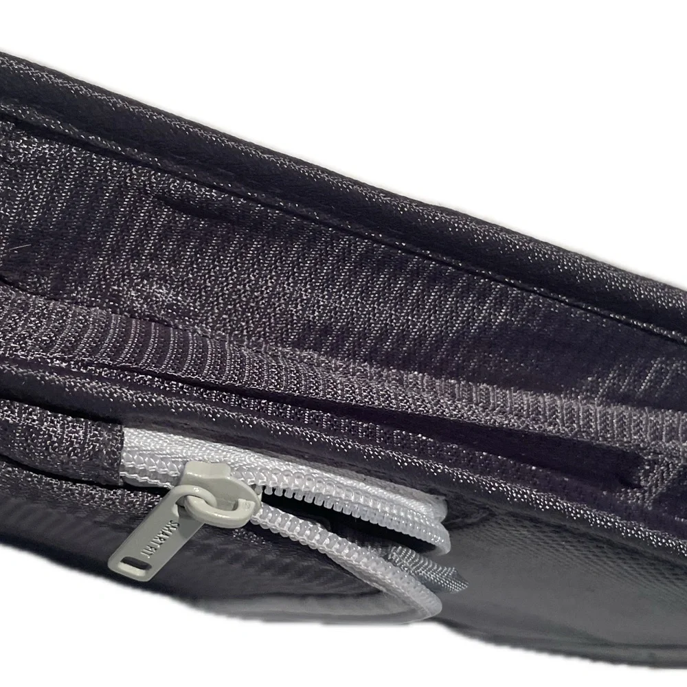 NWOT Men's Black and Gray Laptop Organizer Bag/ insert